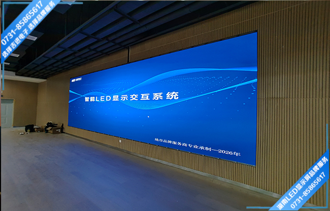 長(zhǎng)沙雨花區(qū)某小學(xué)報(bào)告廳LED顯示屏